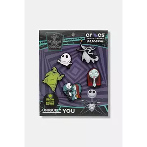 Crocs butoane încălțăminte pentru copii Nightmare Before Xmas 5Pck 5-pack culoarea verde, 10015773 imagine