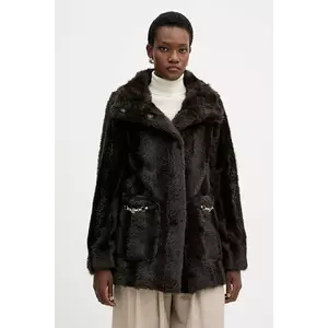 Fracomina palton culoarea maro, FR25WC4002O44501 imagine