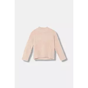 United Colors of Benetton pulover copii culoarea roz, light, 19BAC200I imagine