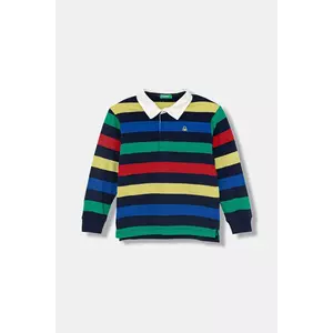 United Colors of Benetton tricouri polo din bumbac pentru copii uni, 33CKG300Z imagine