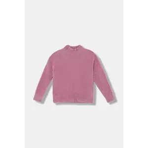 United Colors of Benetton pulover copii culoarea roz, light, 19BAC200I imagine