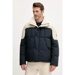 MOOSE KNUCKLES geacă de puf EVEREST culoarea bleumarin, de iarnă, M35MJ107 imagine