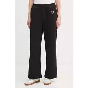 Dkny pantaloni de trening KNIT PANTS culoarea negru, uni, P5MF7CNZ imagine