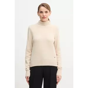 Colmar pulover din amestec de lână culoarea bej, light, cu guler, 4300.3ZQ imagine