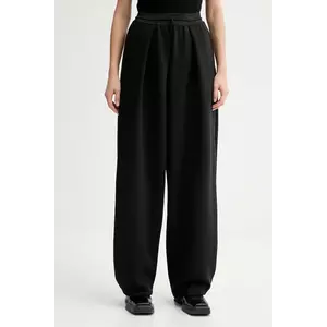 MMC STUDIO pantaloni de trening culoarea negru, uni, VERITE.SWEATPANTS imagine