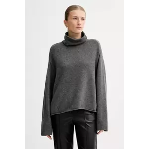 Marc O'Polo pulover din amestec de lână culoarea gri, cu guler, M10609060267 imagine