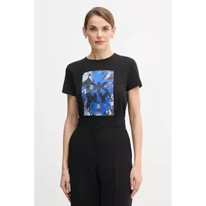 Dkny tricou KNIT TOPS culoarea negru, P5GHZWNA imagine