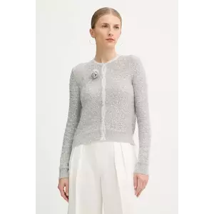 Marella cardigan din amestec de lână culoarea gri, light, 2523346152200 imagine