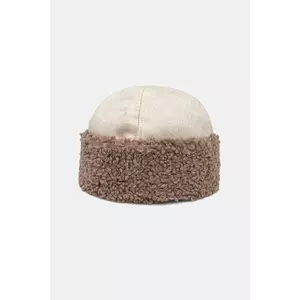 Bomboogie căciulă culoarea bej, din tricot gros, LW9376TPSF5 imagine