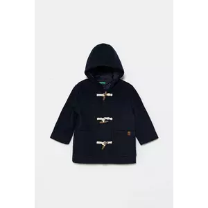 United Colors of Benetton palton pentru copii culoarea bleumarin 222VGN03Z imagine