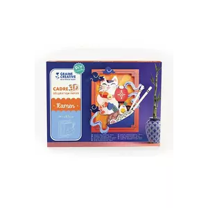 Graine Creative Kit de ramă DIY 3d Paper Decorations 34 x 25, 5 cm multicolor imagine