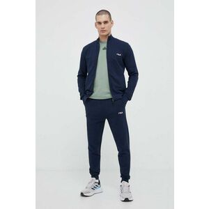 Fila trening din bumbac culoarea albastru marin imagine