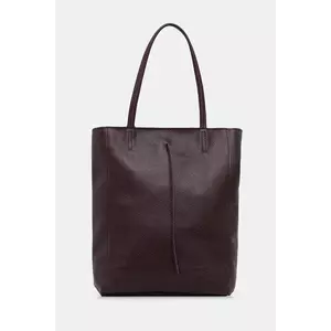 Answear.LAB poseta de piele culoarea bordo imagine