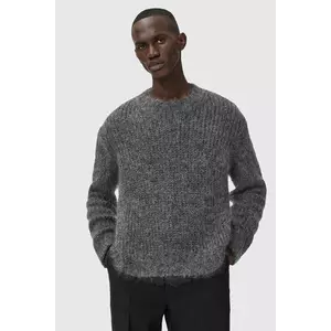 AllSaints pulover din amestec de lână MYLES culoarea gri, M050KD imagine