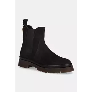 Gant botine din piele întoarsă Aligrey culoarea maro, cu platforma, 31553157 imagine