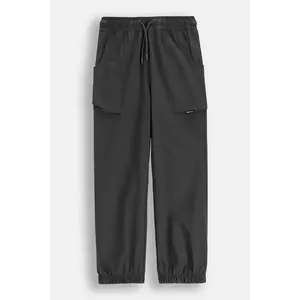 Coccodrillo pantaloni copii culoarea gri, uni, YETI BOY JUNIOR imagine
