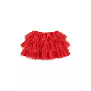 Konges Sløjd fustă fete FAY SKIRT GRS culoarea roșu, mini, evazați, KS104297 imagine