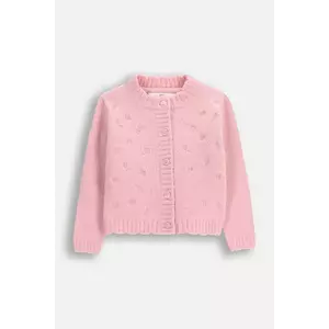 Coccodrillo cardigan bebe culoarea roz, HAPPY PUPPY GIRL NEWBORN imagine