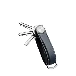 Orbitkey husă pentru chei Pro Leather 9, 3 cm culoarea bleumarin imagine