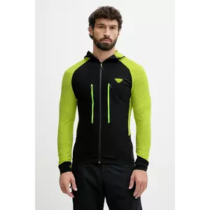Dynafit hanorac în aer liber Mezzalama Race culoarea verde, cu glugă, 08.0000071980 imagine