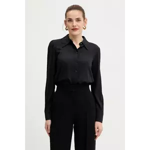 Silvian Heach cămașă BEKUY culoarea negru, cu guler clasic, regular, GPA25005CA imagine