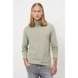 Medicine longsleeve culoarea verde, neted imagine