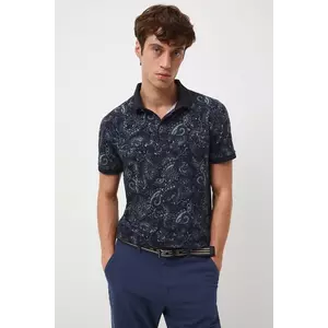 Medicine polo de bumbac culoarea negru, modelator imagine