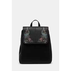 Medicine rucsac culoarea negru, mare, cu imprimeu imagine