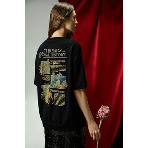 Medicine tricou din bumbac culoarea negru imagine