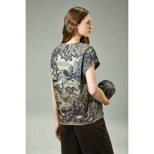 Medicine tricou culoarea maro imagine