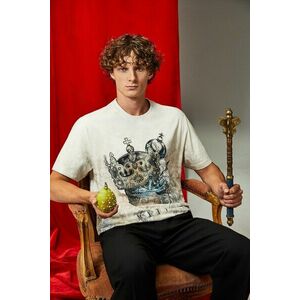 Medicine tricou culoarea bej, modelator imagine