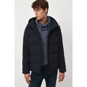 Medicine geaca de puf culoarea albastru marin, de iarna imagine