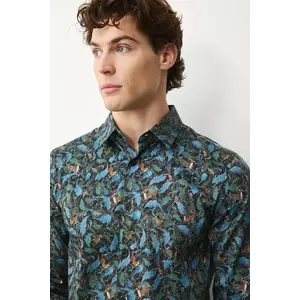 Medicine camasa cu guler clasic, slim imagine