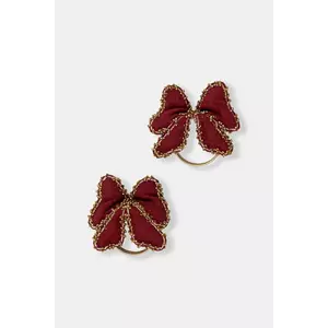 Medicine inel pentru șervețele 2-pack culoarea bordo imagine