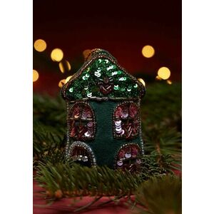 Medicine ornament pentru pomul de crăciun culoarea verde imagine