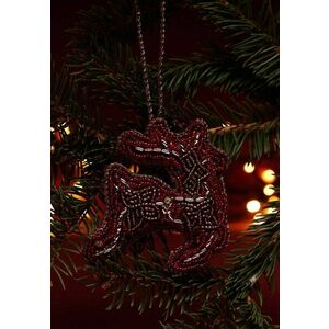 Medicine ornament pentru pomul de crăciun culoarea rosu imagine