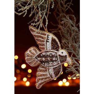 Medicine ornament pentru pomul de crăciun culoarea alb imagine