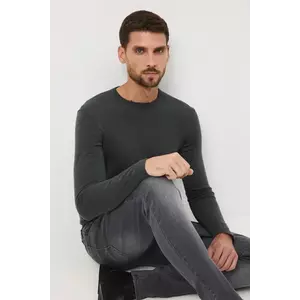 Medicine pulover de lana culoarea verde, light imagine