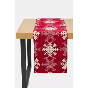 Medicine alergător de bumbac culoarea bordo imagine