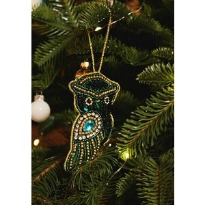 Medicine ornament pentru pomul de crăciun culoarea verde imagine