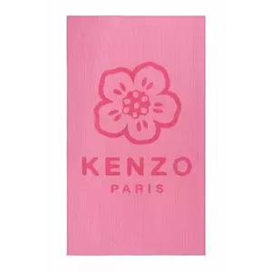 Kenzo prosop de plajă K HANKO Fluo 90 x 160 cm culoarea roz imagine