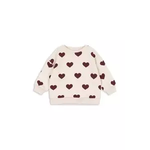 Konges Sløjd bluză copii LOU SWEAT SHIRT OCS culoarea bej, melanj, KS104346 imagine