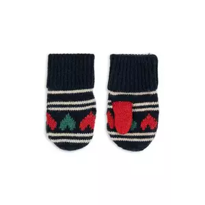 Konges Sløjd mănuși cu lână BELOU MITTENS culoarea bleumarin, KS104228 imagine