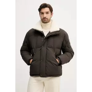 MOOSE KNUCKLES geacă de puf EVEREST culoarea maro, de iarnă, M35MJ107 imagine
