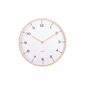 Karlsson ceas de perete Circus Rings 40 cm culoarea portocaliu imagine