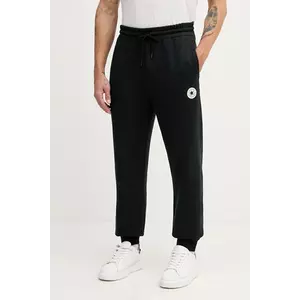 Converse pantaloni de trening culoarea negru, melanj, CVM5B978 imagine