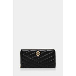 Tory Burch portofel Kira Chevron femei, culoarea negru, 90348 imagine