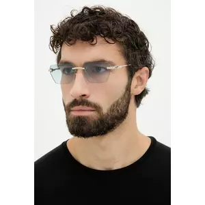 DSQUARED2 ochelari de soare culoarea argintiu, D2 0102/S imagine