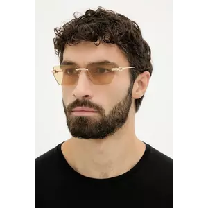 DSQUARED2 ochelari de soare culoarea auriu, D2 0102/S imagine