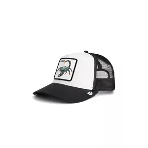 Goorin Bros șapcă de baseball din amestec de bumbac Deadly Trucker culoarea alb, 101-2372 imagine